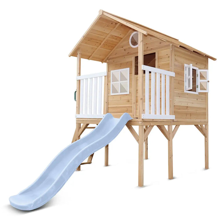 Archie Elevated Cubby House with 1.8m Slide - Lifespan Kids