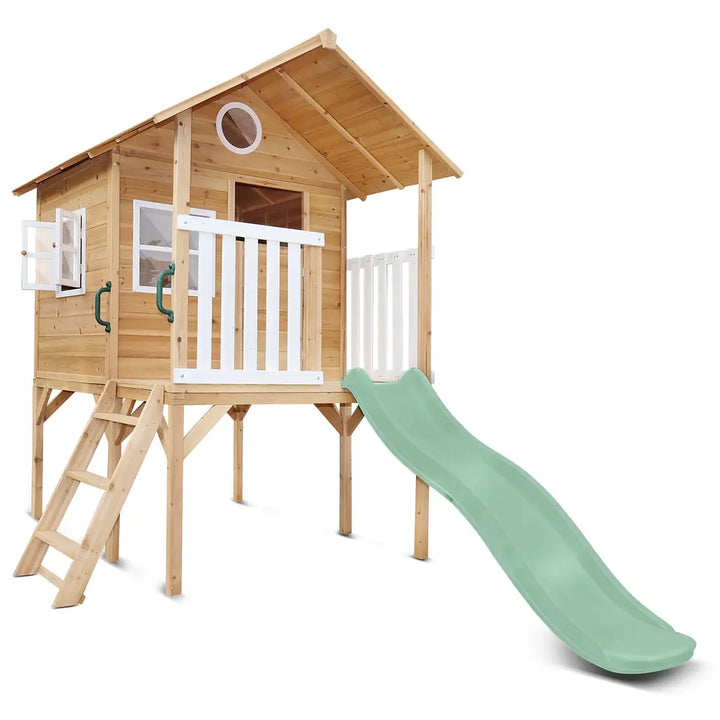 Archie Elevated Cubby House with 1.8m Slide - Lifespan Kids
