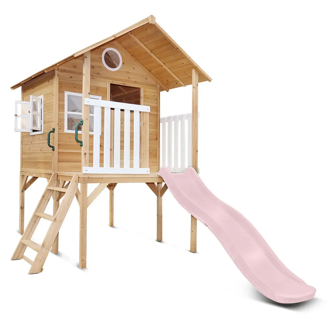Archie Elevated Cubby House with 1.8m Slide - Lifespan Kids