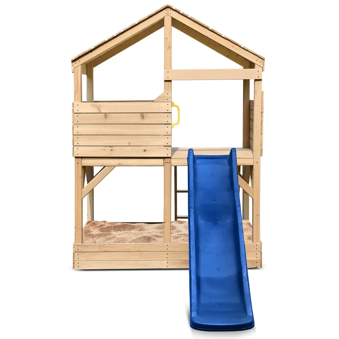 Bentley Cubby House with 1.8m Blue Slide