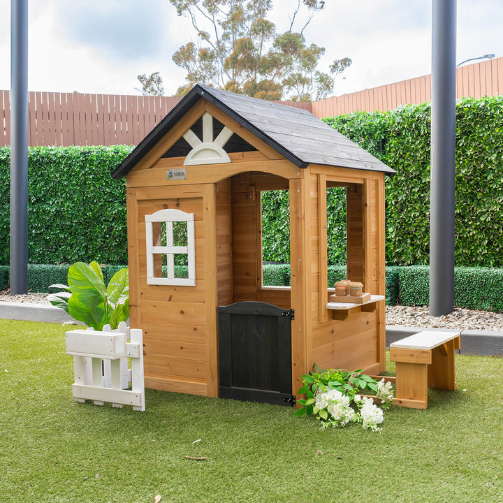 Bilby Cubby House in Natural Timber - Lifespan Kids