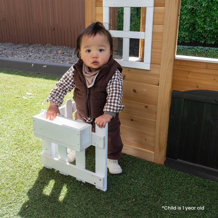 Bilby Cubby House in Natural Timber - Lifespan Kids