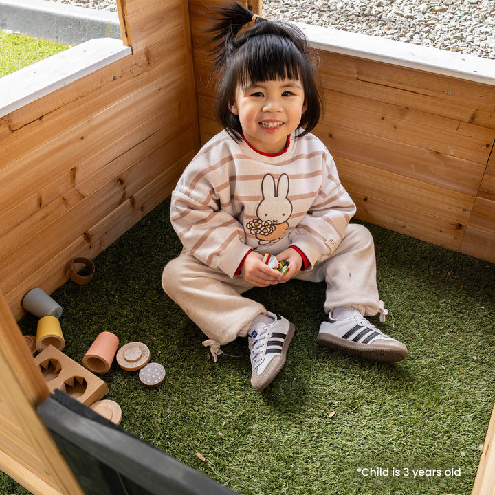Bilby Cubby House in Natural Timber - Lifespan Kids
