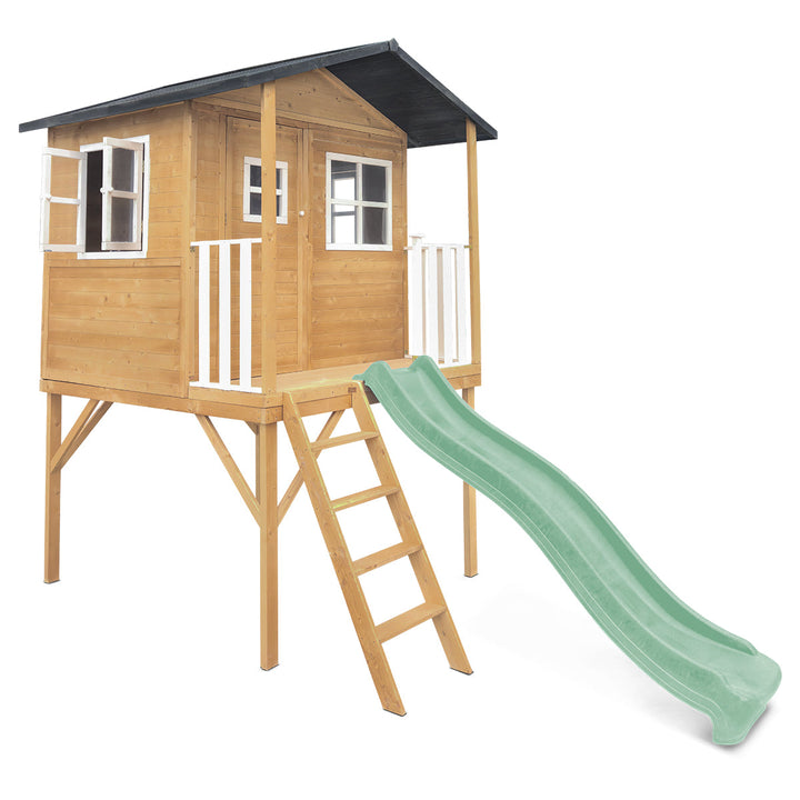 Burleigh Cubby House with 2.2m Slide - Lifespan Kids