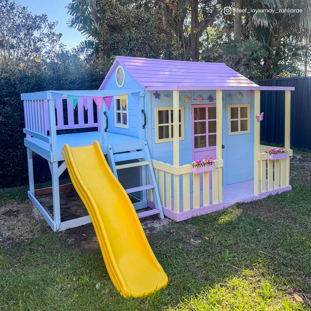 Finley Cubby House with 1.8m Slide - Lifespan Kids