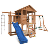 Kingston Elevated Cubby House with Slide - by Lifespan Kids