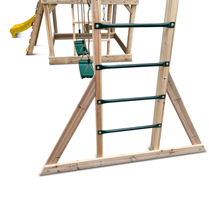 Kingston Elevated Cubby House with Slide - by Lifespan Kids