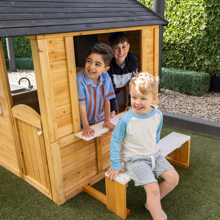 Kids Maple Cubby House Set - Lifespan Kids