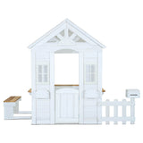 Kids Teddy V2 Cubby House White - Lifespan Kids