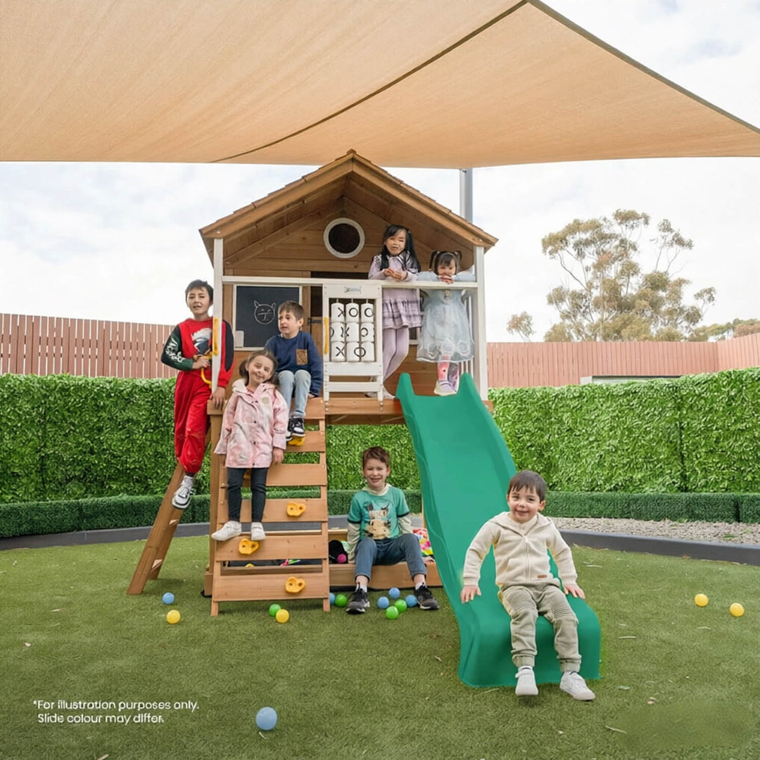 Warrigal Cubby House with Slide - Lifespan Kids