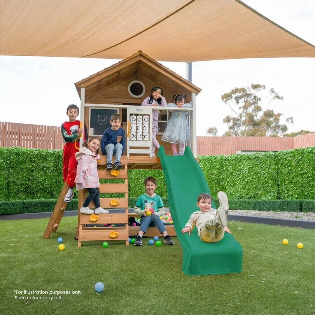Warrigal Cubby House with Slide - Lifespan Kids