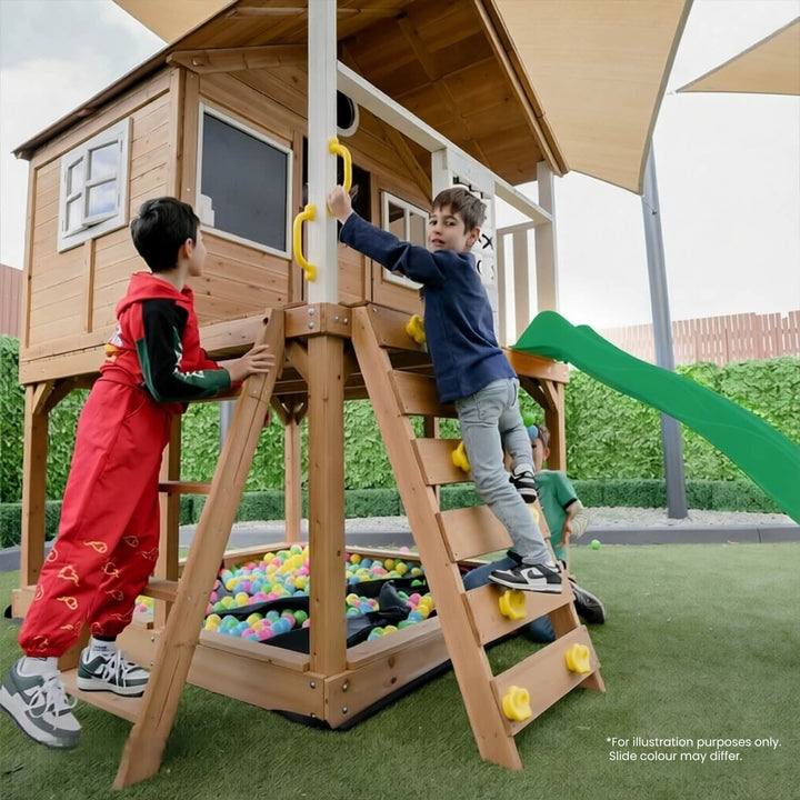 Warrigal Cubby House with Slide - Lifespan Kids