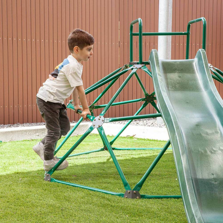 Summit 2.0m Dome Climber + 1.8m Slide - Lifespan Kids