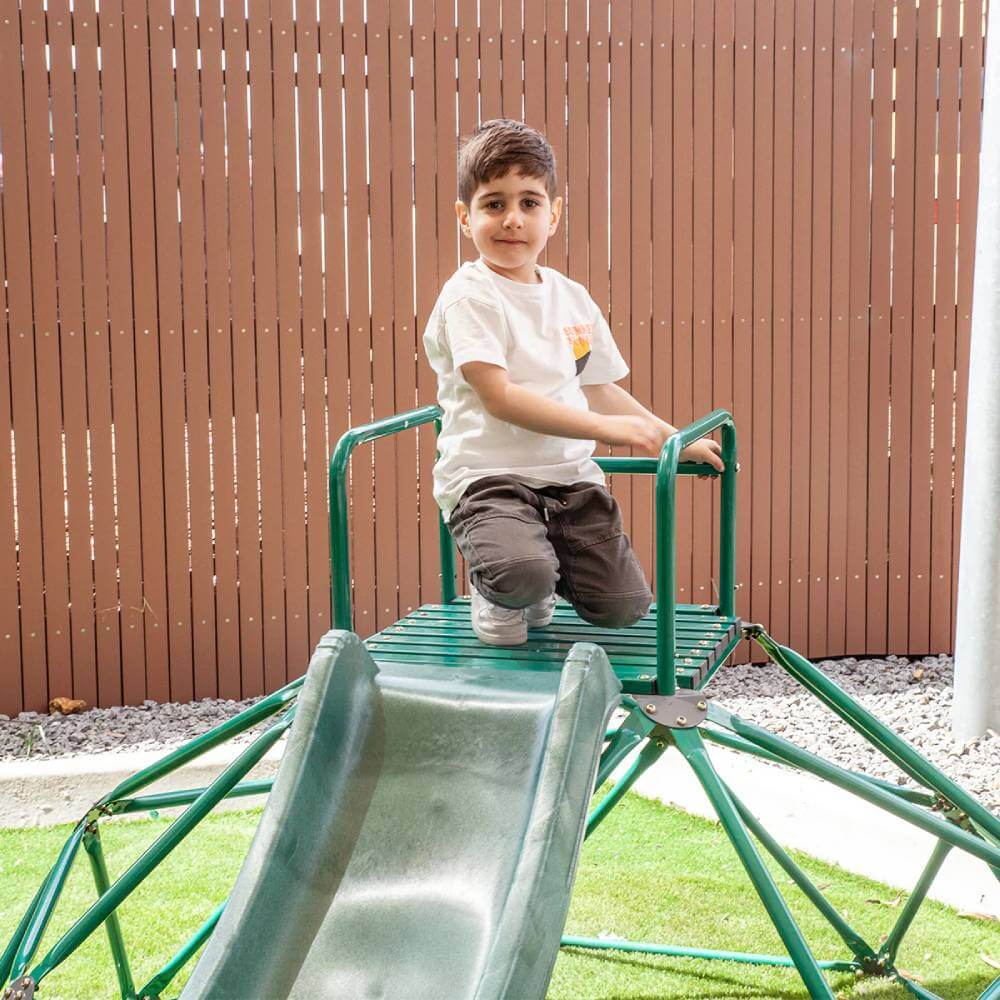 Summit 2.0m Dome Climber + 1.8m Slide - Lifespan Kids