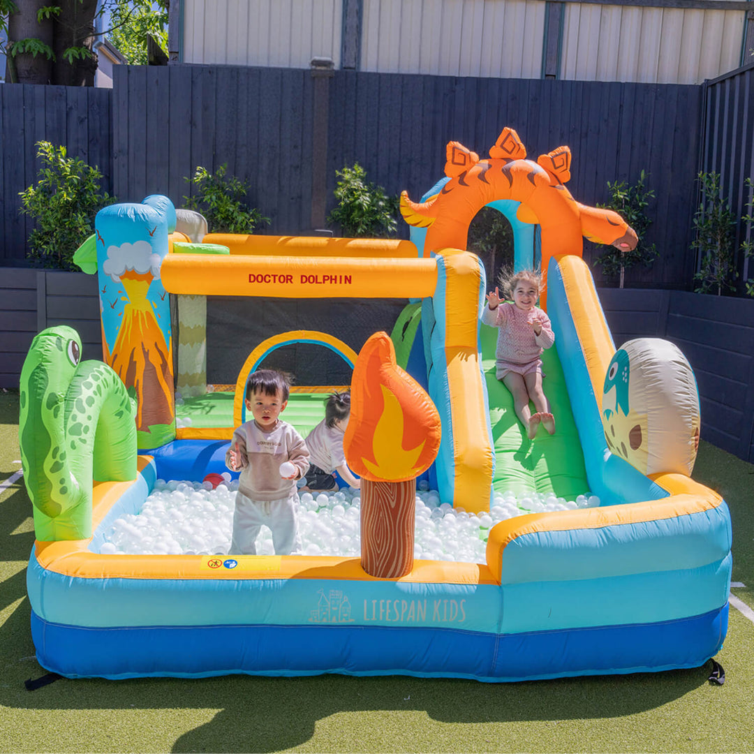 Jurassic Inflatable Jumping Castle - Lifespan Kids