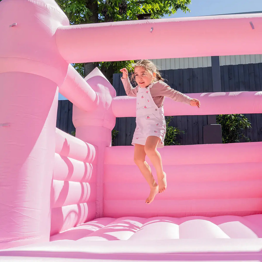 Palace Jumping Castle (Pastel Pink) - Lifespan Kids