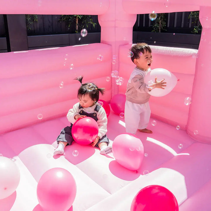 Palace Jumping Castle (Pastel Pink) - Lifespan Kids
