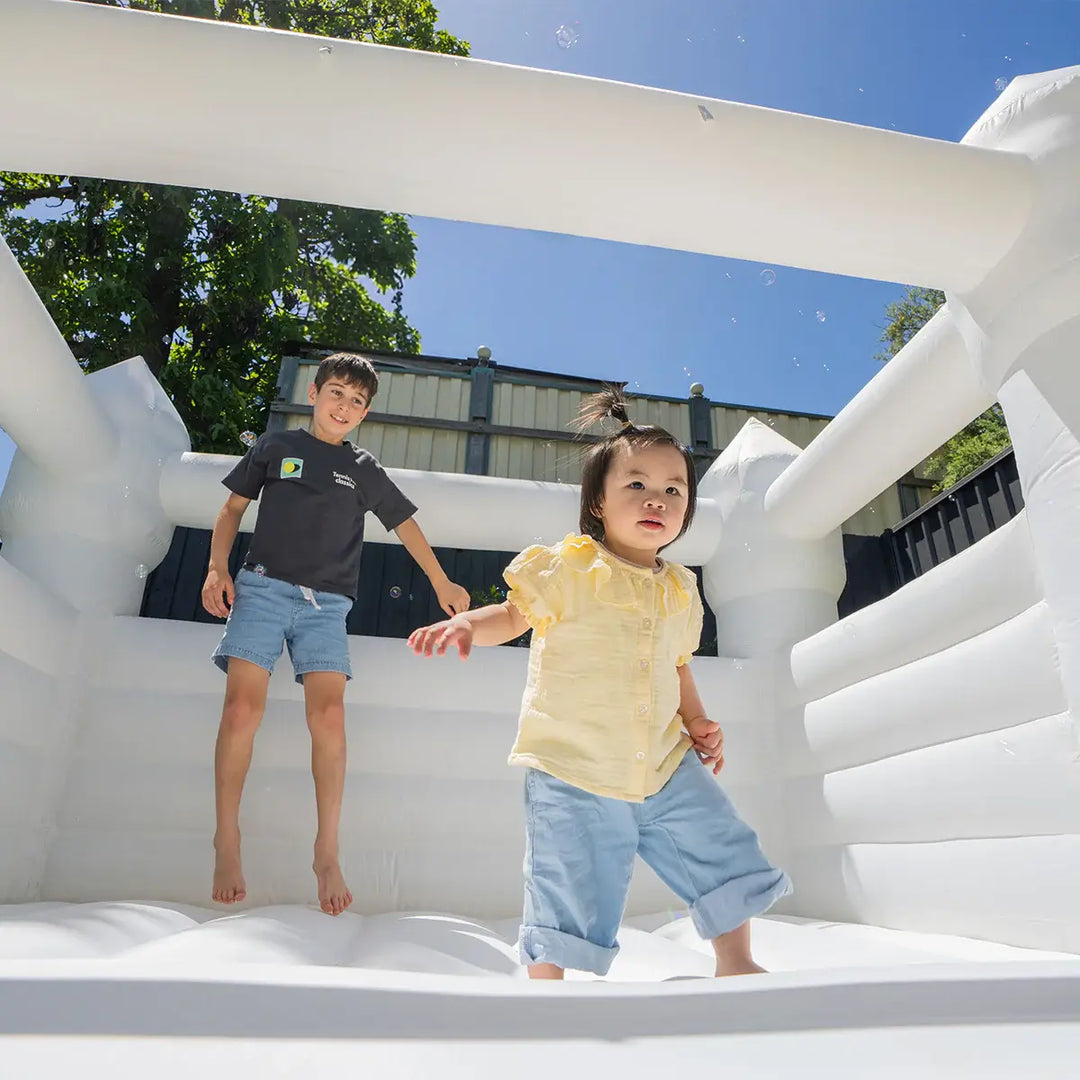 Palace Jumping Castle (White) - Lifespan Kids