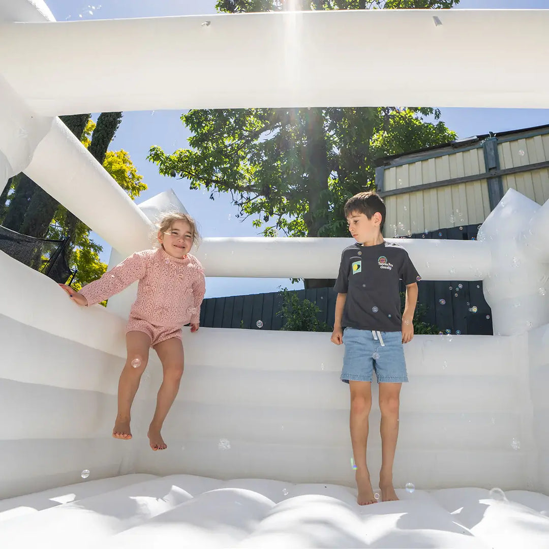 Palace Jumping Castle (White) - Lifespan Kids