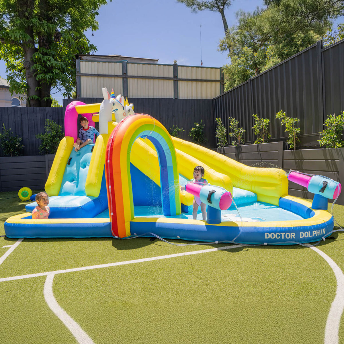 Rainbow Slide & Splash - by Lifespan Kids – The Best Backyard