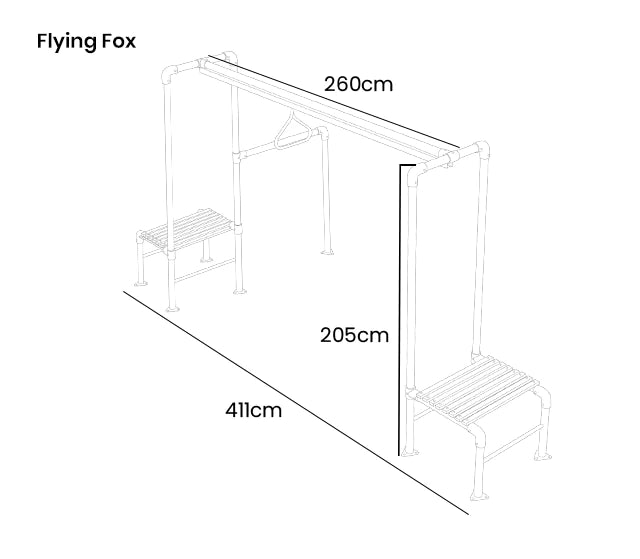 Junior Jungle Flying Fox Module - Lifespan Kids