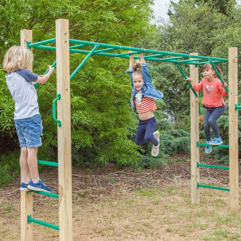 Amazon Monkey Bar Set (Available in 2.5m & 3.0m) - Lifespan Kids