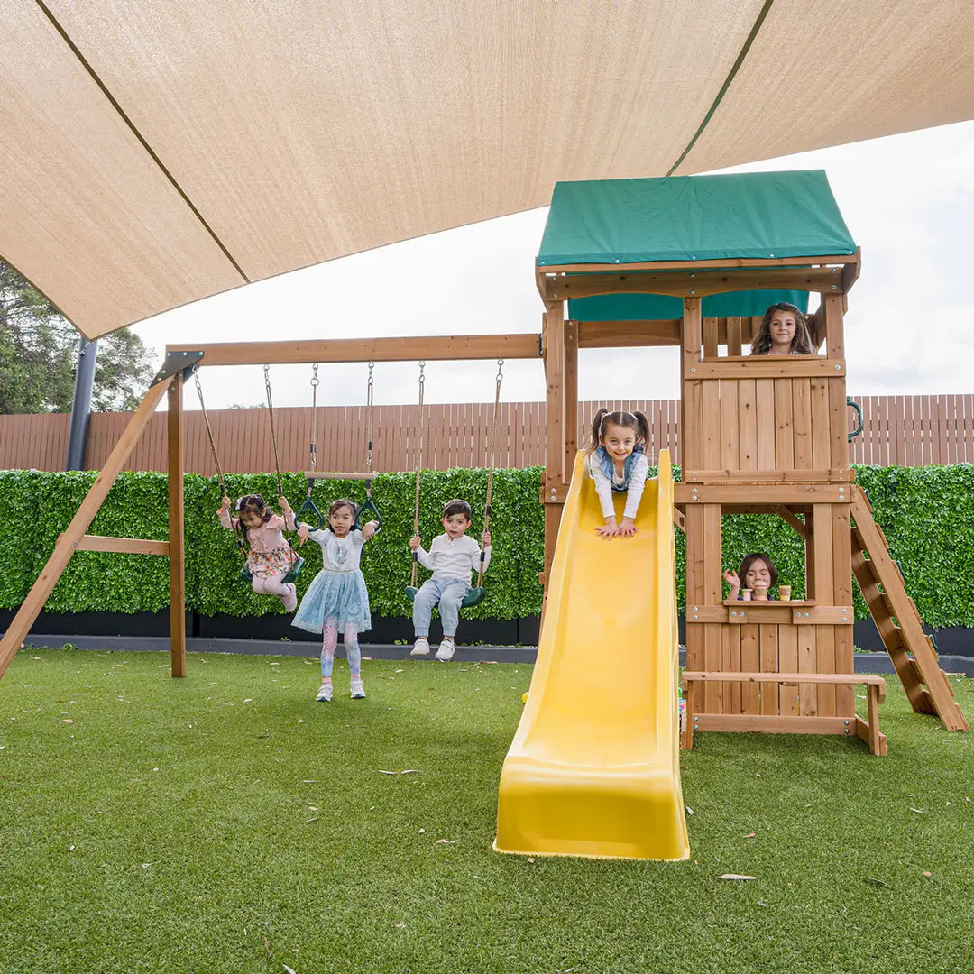 Carindale Play Centre with  Slide - Lifespan Kids
