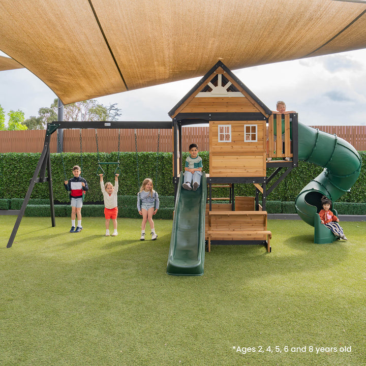 Claremont Swing Set & Play Centre with Slide - by Lifespan Kids