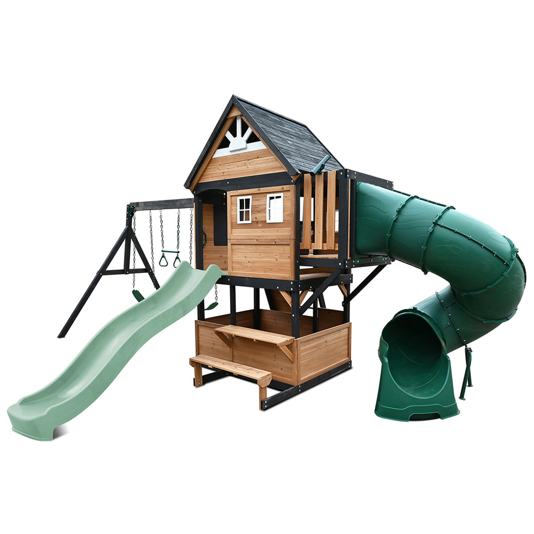 Claremont Swing Set & Play Centre with Slide - by Lifespan Kids