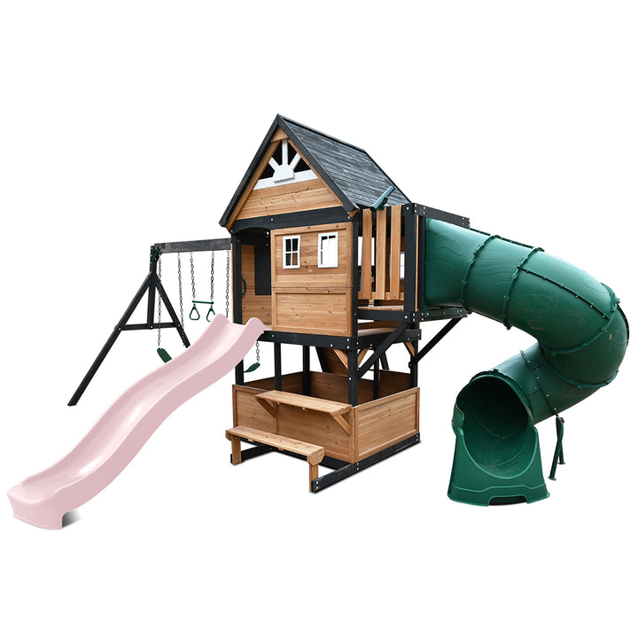 Claremont Swing Set & Play Centre with Slide - by Lifespan Kids