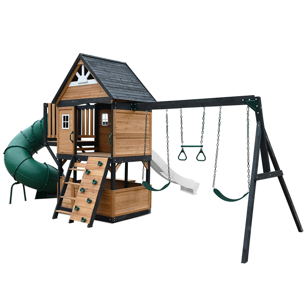Claremont Swing Set & Play Centre with Slide - by Lifespan Kids