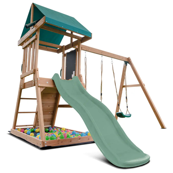 Greenvale Play Centre with 1.8m Slide - Lifespan Kids