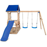 Hazelbrook Swing Set & Playground with 1.8m Slide - Lifespan Kids