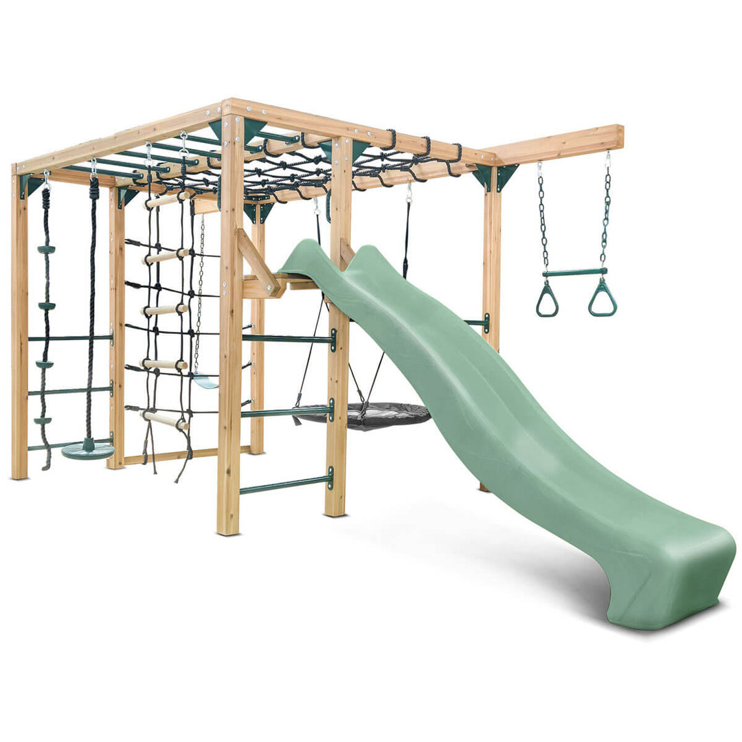 Orangutan Climbing Cube Jungle Gym Play Centre Slide Lifespan
