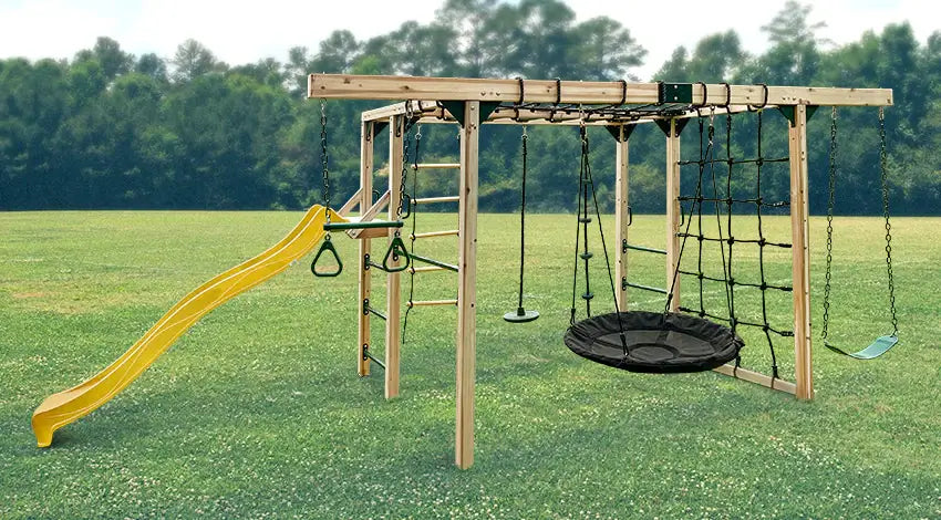 Orangutan Climbing Cube Jungle Gym Play Centre + Slide - Lifespan Kids