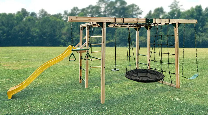 Orangutan Climbing Cube Jungle Gym Play Centre + Slide - Lifespan Kids
