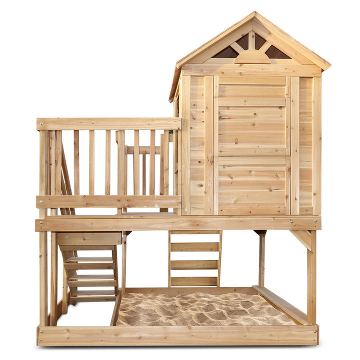 Silverton Cubby House with Rock Climbing Wall - Lifespan Kids