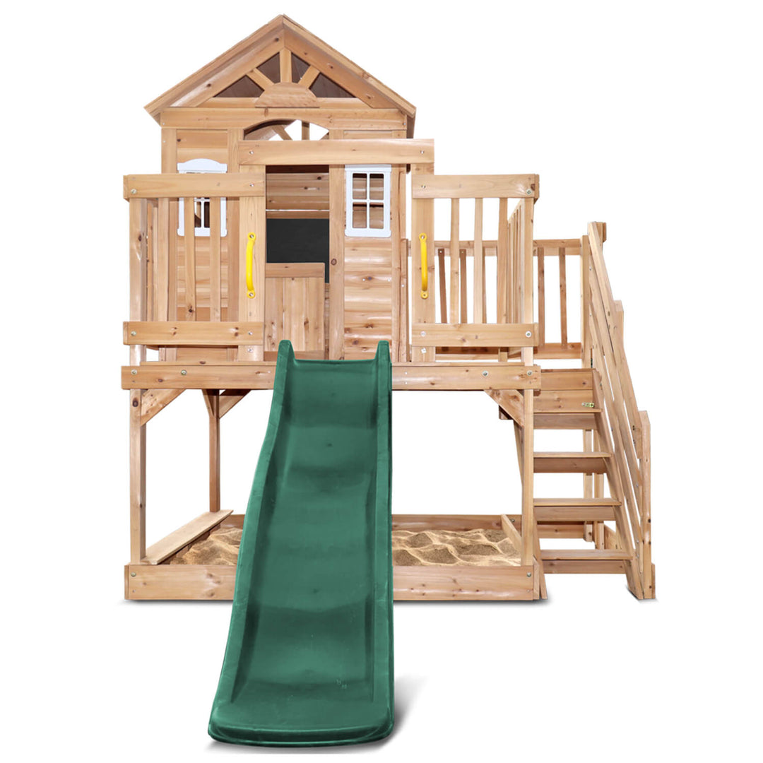 Silverton Cubby House with 1.8m Slide - Lifespan Kids
