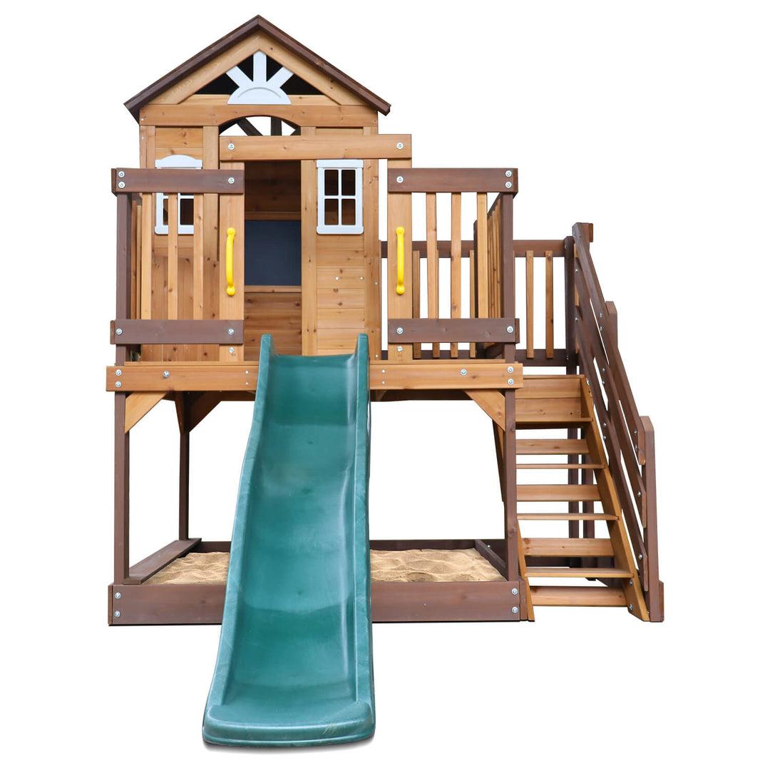 Silverton Cubby House with 1.8m Slide - Lifespan Kids