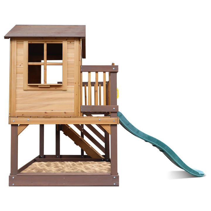 Silverton Cubby House with 1.8m Slide - Lifespan Kids
