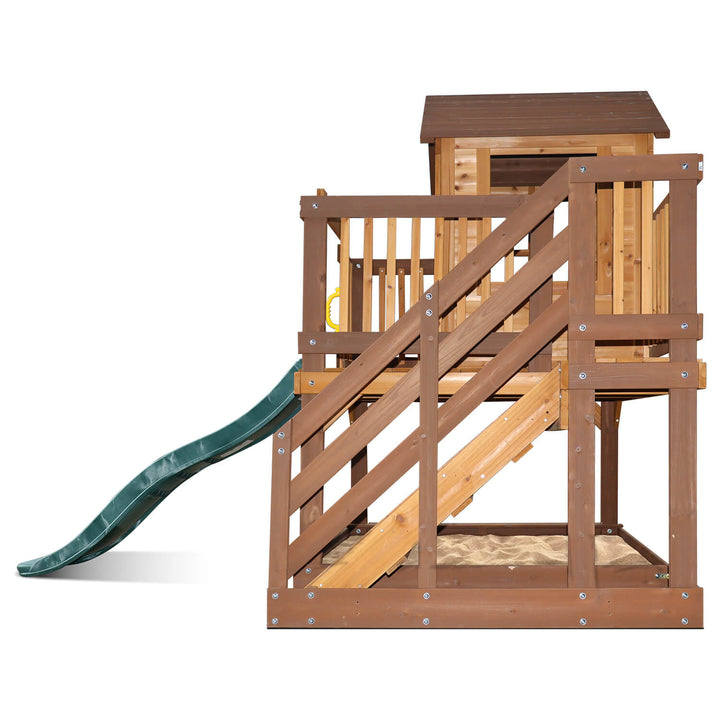 Silverton Cubby House with 1.8m Slide - Lifespan Kids