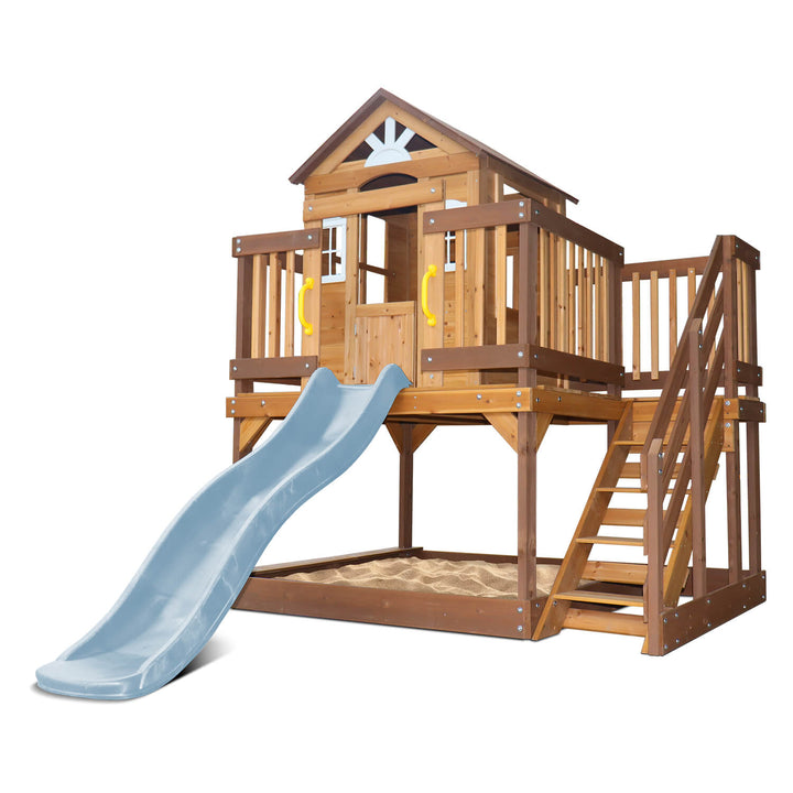 Silverton Cubby House with 1.8m Slide - Lifespan Kids