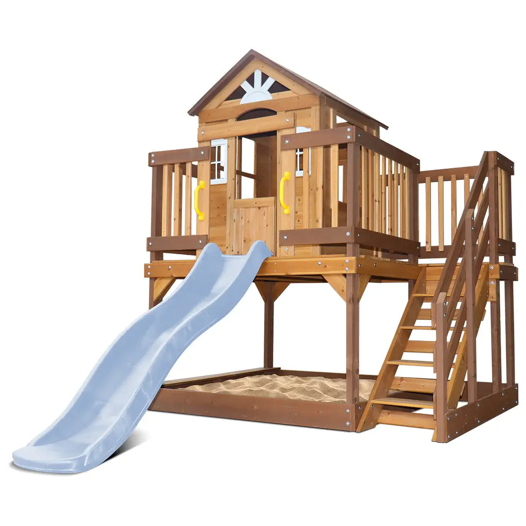 Silverton Cubby House with 1.8m Slide - Lifespan Kids