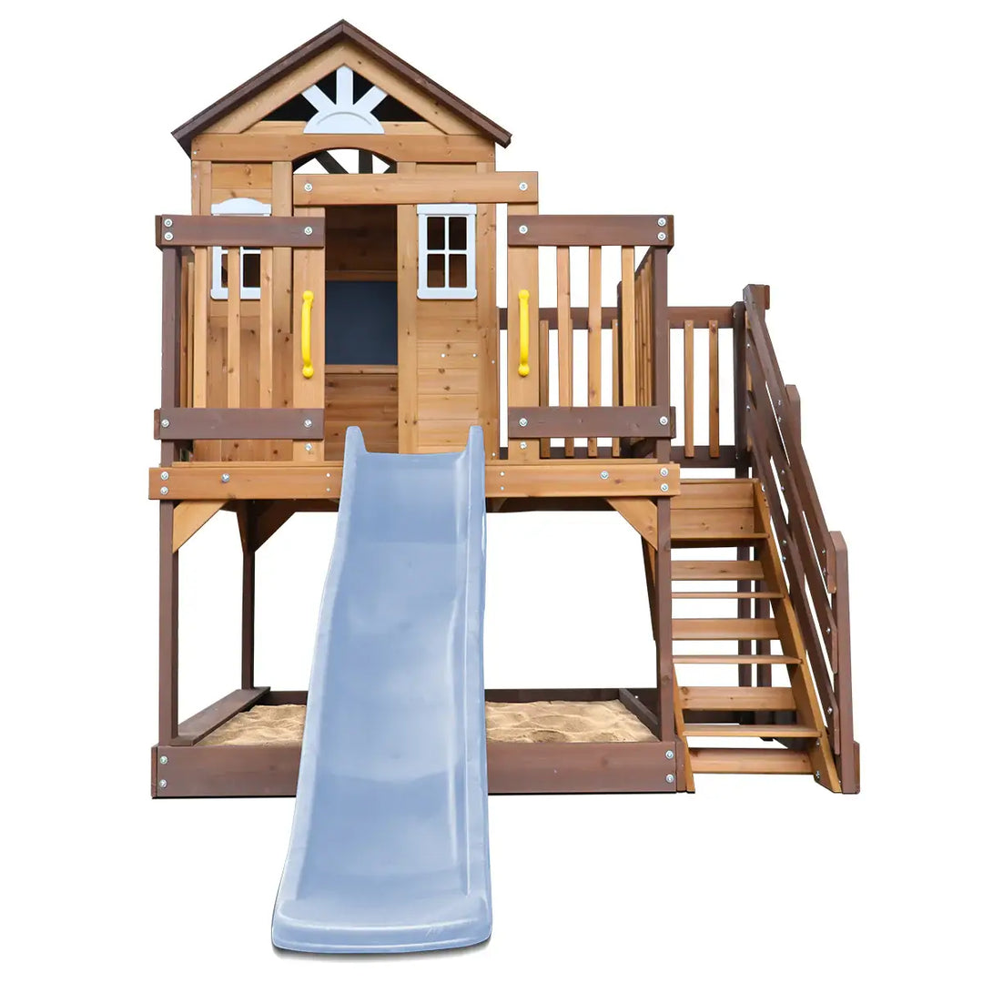 Silverton Cubby House with 1.8m Slide - Lifespan Kids