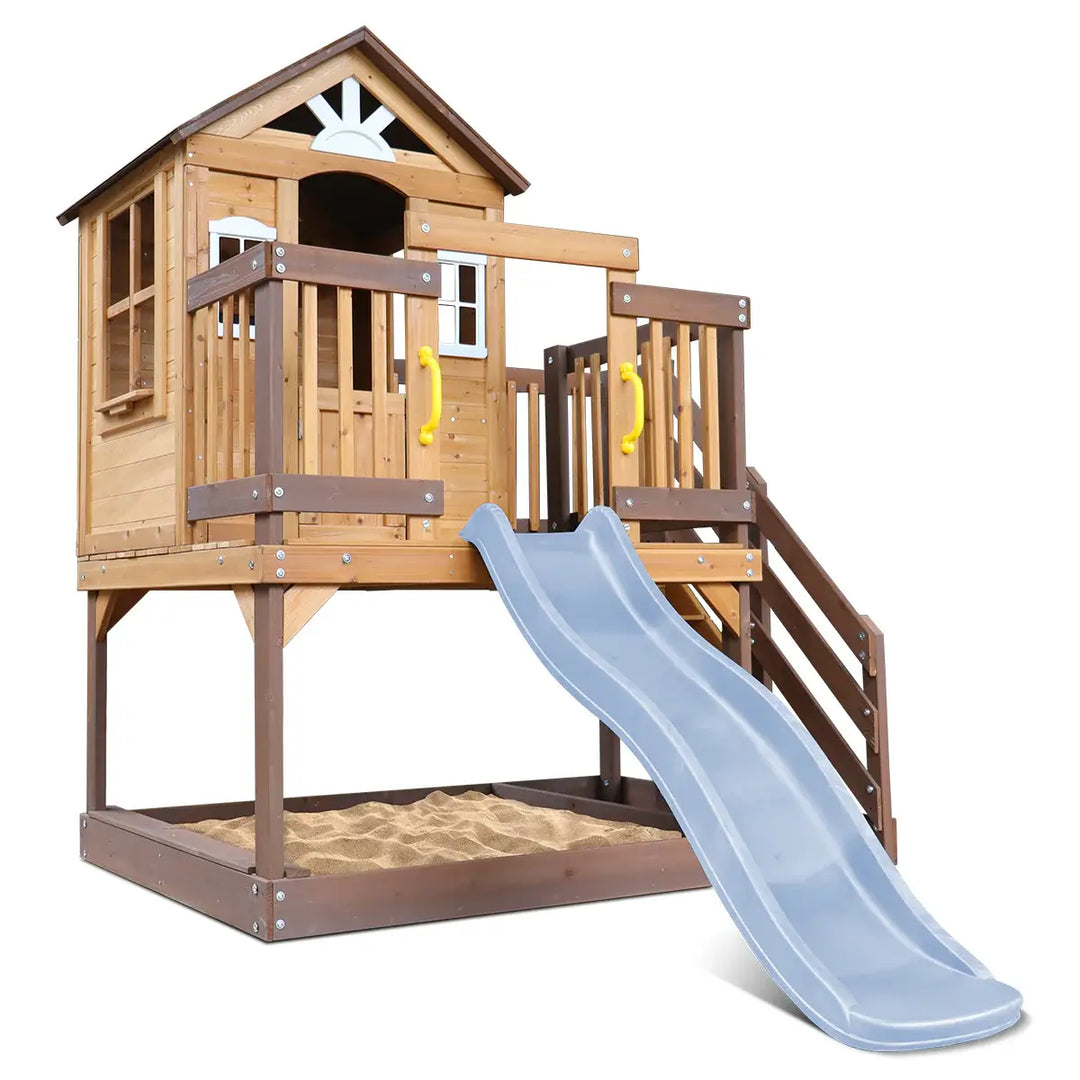Silverton Cubby House with 1.8m Slide - Lifespan Kids