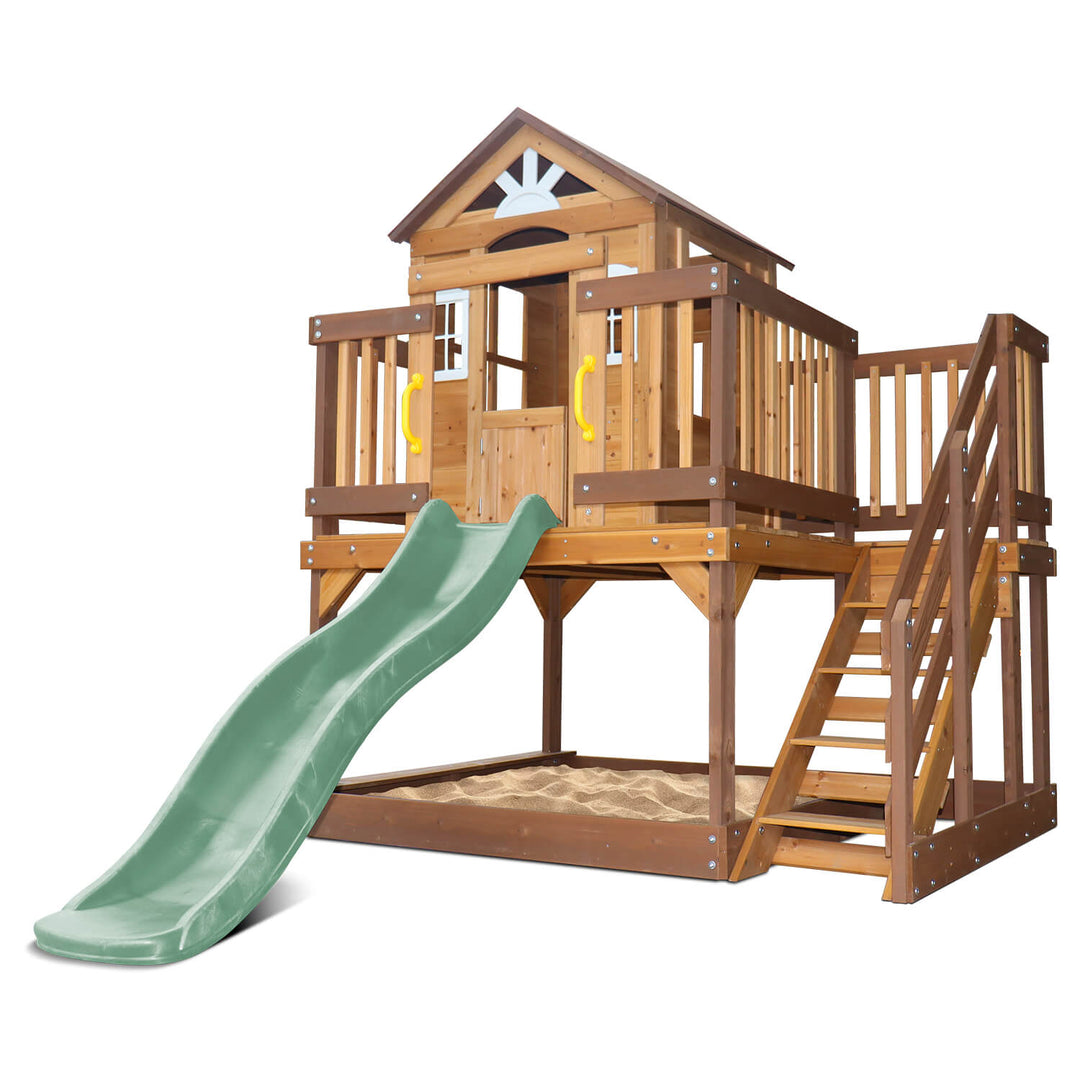 Silverton Cubby House with 1.8m Slide - Lifespan Kids