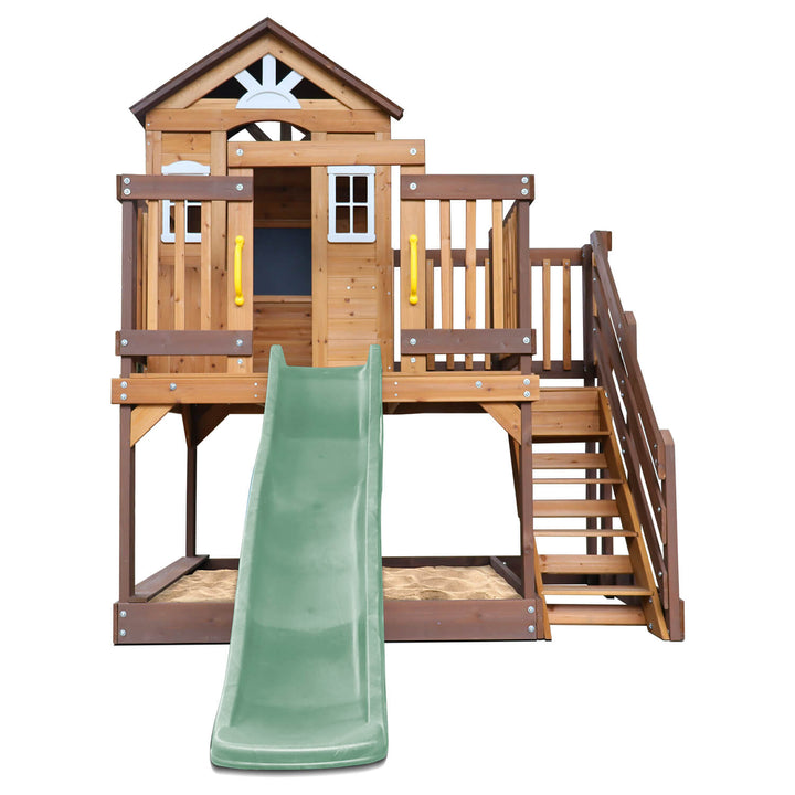Silverton Cubby House with 1.8m Slide - Lifespan Kids