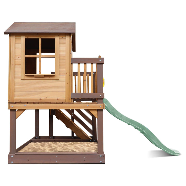 Silverton Cubby House with 1.8m Slide - Lifespan Kids