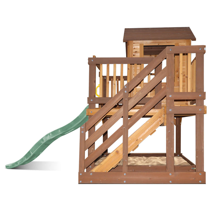 Silverton Cubby House with 1.8m Slide - Lifespan Kids