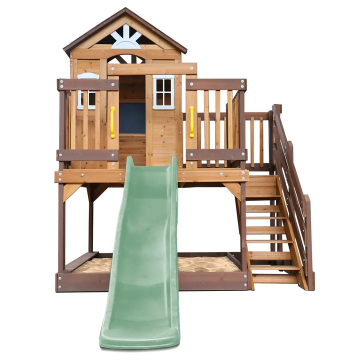 Silverton Cubby House with 1.8m Slide - Lifespan Kids